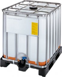 Werit-P Kontener IBC 1000l UN 150/50 na palecie z tworzywa sztucznego do oleju (wym. 1200 x 1000 x 1163 mm)