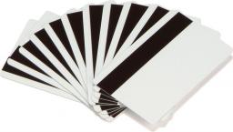  Zebra Karty plastikowe z paskiem magnetycznym białe, 500 sztuk (104523-112)