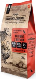  Wiejska Zagroda Karma sucha dla psa Wołowina z indykiem (dorosły) chrupki L 20kg