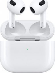 Słuchawki Apple AirPods 3 Gen (MPNY3ZM/A) + Lightning Charging Case	
