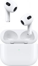 Słuchawki Apple AirPods 3 Gen (MPNY3ZM/A) + Lightning Charging Case	