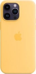  Apple Apple Silikonowe etui z MagSafe do iPhone’a 14 Pro Max – bladożółty