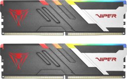 Pamięć Patriot Viper Venom RGB, DDR5, 32 GB, 6000MHz, CL36 (PVVR532G600C36K)