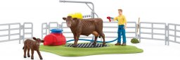 Figurka Schleich Schleich Farm World cow washing station, play figure