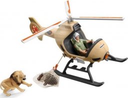 Figurka Schleich Schleich Wild Life Helicopter animal rescue, play figure