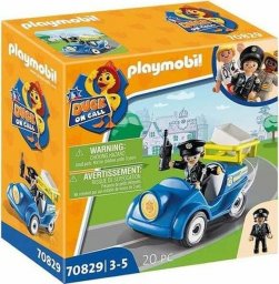  Playmobil PLAYMOBIL 70829 DUCK ON CALL - Mini car police, construction toy