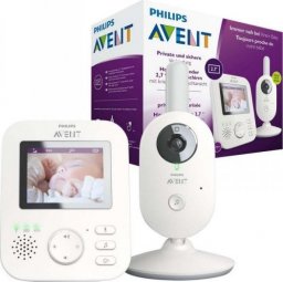 Niania Avent Philips Avent digital video baby monitor SCD833/26 (white)