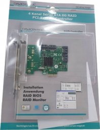 Kontroler Dawicontrol Dawicontrol DC-614e RAID SATA PCIe blister, controller