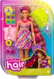 Lalka Barbie Mattel Totally Hair Kwiaty HCM87 HCM89