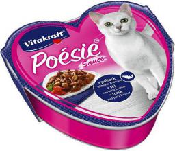  Vitakraft Poesie Dorsz z makaronem w pomidorach sos tacka - 85g