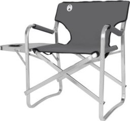 Coleman Coleman Aluminum Deck Chair with Table 2000038341, camping chair (grey/silver)