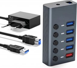 HUB USB Reagle PRO 4x USB-A 3.2 Gen1