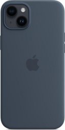 Apple APPLE iPhone 14 Plus Silicone Case with MagSafe - Storm Blue