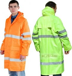  Consorte SATURN - fluorescencyjna kurtka przeciwdeszczowa - pomarańczowy XL