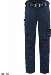 TRICORP Work Pants Twill Cordura T63 - ADLER - Spodnie robocze unisex, 280 g/m, 35% bawełna, 65% poliester, - ink - rozmiar 53