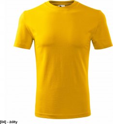  MALFINI Classic New 132 - ADLER - Koszulka męska, 145 g/m - żółty M
