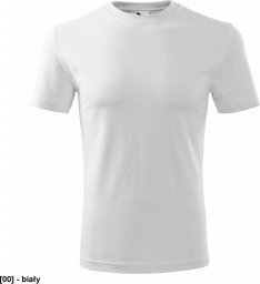  MALFINI Classic New 132 - ADLER - Koszulka męska, 145 g/m - biały S