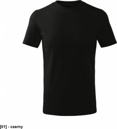  MALFINI Basic Free F38 - ADLER - Koszulka dziecięca, 160 g/m, - czarny 134 cm/8 lat