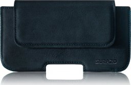  Surazo Kabura na pasek Belt case - Nubuk Granatowy Samsung Galaxy S21 FE