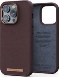  Njord by Elements Njord by Elements Etui do iPhone 14 Pro Max Dark Brown z prawdziwej skóry