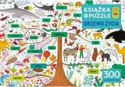  Wilga Wilga Play Puzzle 300 elementów + Książka - Drzewo życia