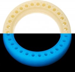  OEM Opona bezdętkowa pełna pneumatyczna 8.5 Hulajnoga Xiaomi M365 /Pro Fluorescencyjna- niebieska
