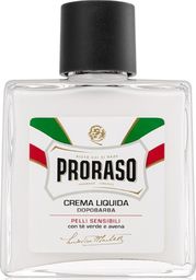  Proraso Proraso White Kremowy balsam po goleniu bez alkoholu polecany do skóry wrażliwej 100 ml