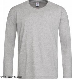 Stedman SST2500 - T-shirt męski z długim rękawem - szary heather L
