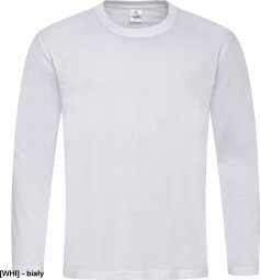 Stedman SST2500 - T-shirt męski z długim rękawem - biały 2XL