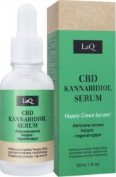  LaQ LaQ CBD Kannabidiol Serum Aktywne Serum kojąco-regenerujące Happy Green 30ml