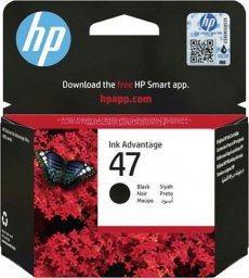 Tusz HP HP oryginalny ink / tusz 6ZD21AE, HP 47, black, HP DeskJet Ink Advantage 4800