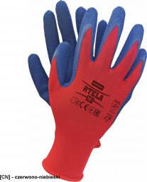  R.E.I.S. RTELA - rękawice ochronne - czerwono-niebieski 11