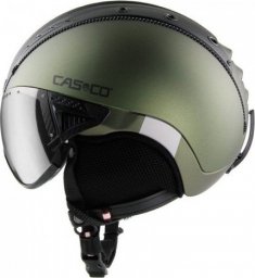  Casco Kask narciarski CASCO SP-2 Visor Carbonic green XL