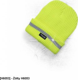  Ardon H6053 - HiViz ARDON SPARK - czapka zimowa + polarowa podszewka żółty - Żółty H6053