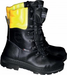  Cofra BRC-WOODSMAN A E P FO WRU HRO SRC - skórzane buty robocze typu trzewik dla drwali pilarzy 45