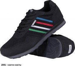  R.E.I.S. BSDAILY - buty sportowe - czarno-czarny 36