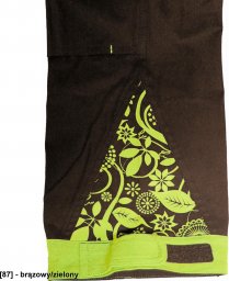  CERVA YOWIE Damskie spodnie - granatowy/jasnofioletowy 46
