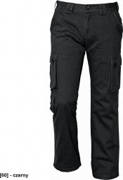  CERVA CHENA CRV spodnie - 100% bawełny - czarny XXL