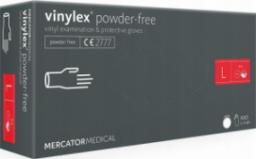  Mercator Medical rękawice ochronne vinylex powder-free roz. L 100szt. (RD20018004)