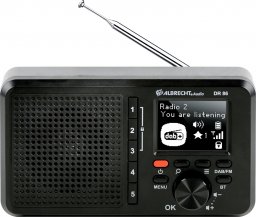 Radio Albrecht Albrecht DR 86 Seniorenradio Digitalradio DAB+ schwarz