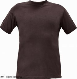  CERVA TEESTA - t-shirt - ciemnobrązowy XS