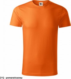  MALFINI Origin 171 - ADLER - Koszulka męska, 160 g/m, 100% bawełna organiczna - pomarańczowy S