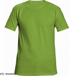  CERVA TEESTA - t-shirt - limonkowy XS