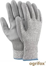  Ogrifox OX-STEEL-PU - rękawice ochronne z przędzy HDPE powlekane poliuretanem, min. 12 par 7