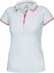  Ardon FLORET ARDON - damska koszulka polo, 5% elastan, 95 % bawełna, 180 g/m - Biały H6304 S