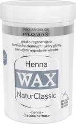 PILOMAX Wax Angielski Pilomax, Maska do włosów ciemnych, 480 ml - Długi termin ważności!