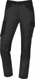  Delta Plus M2PA3F - spodnie damskie robocze z poliestru i bawełny, gumka w talii po bokach, 7 kieszeni, 65% poliester, 35% bawełna, 245 g/m L
