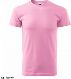  MALFINI Basic 129 - ADLER - Koszulka męska, 160 g/m - różowy XS