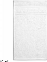  MALFINI Organic 916 - ADLER - Ręcznik mały unisex, 450 g/m, 100% bawełna organiczna - biały - 30x50 cm. 30 x 50 cm