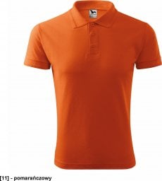 MALFINI Pique Polo 203 - ADLER - Koszulka polo męska, 200 g/m - pomarańczowy XL